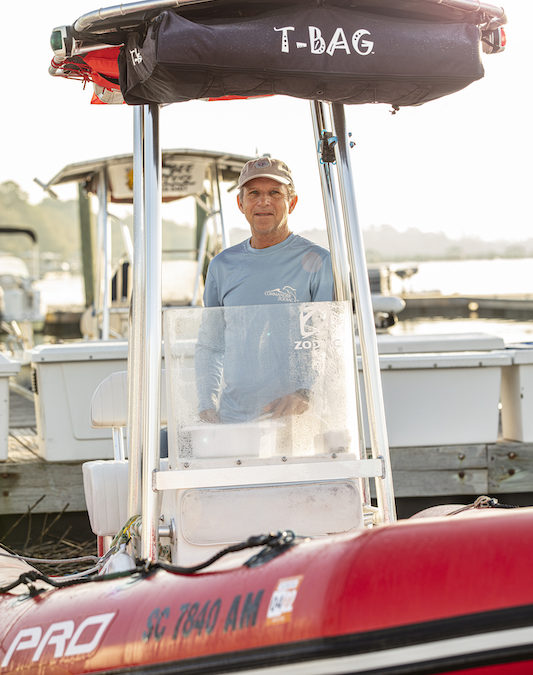 Sign of the Times: Under the steady hand of Captain Tom Doyle, Commander Zodiac sails toward the future.