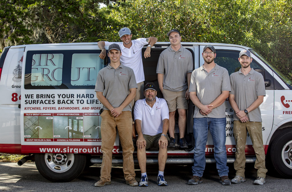 The Perfect Finish: Sir Grout of the Lowcountry restores your home’s natural stone surfaces