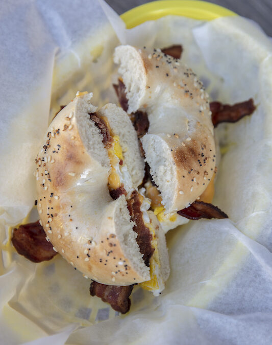 A Perfect Circle: Making the perfect bagel isn’t easy. But Island Bagel & Deli’s staff proves it’s worth it with every sweet and savory bite.