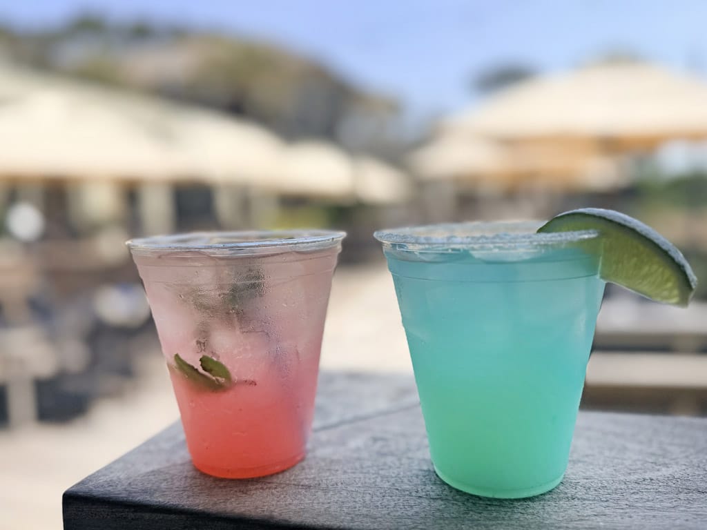 Cucumber Ocean Margarita and Cucumber Cooler Mojito Cucumber Ocean Margarita and Cucumber Cooler Mojito