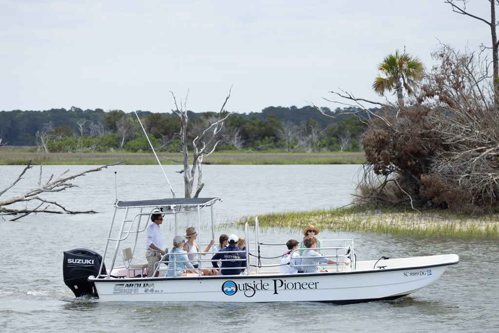 Family Arriving to Page Island
