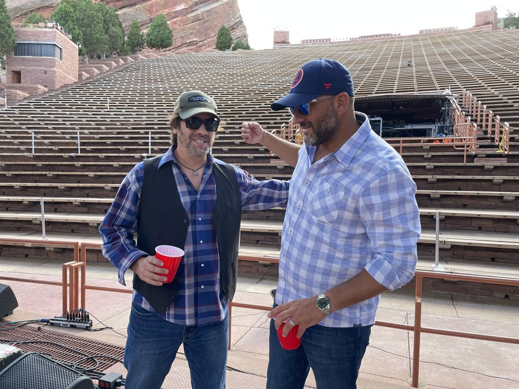 Jon Yellon and Jay Nazz atRedRocks